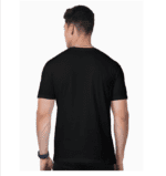 Everyday Men Suprima Black Solid Round Neck T-shirt