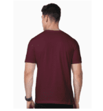 Everyday Men Suprima Strong Red Solid Round Neck T-shirt