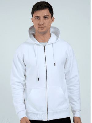 Fleece Heavyweight Zip Men Hoodie