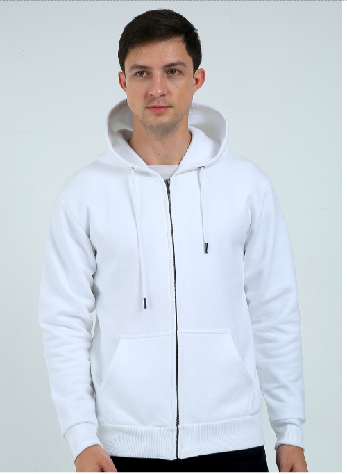 Fleece Heavyweight Zip Men Hoodie