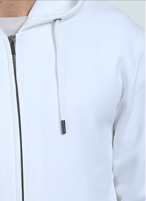 Fleece Heavyweight Zip Men Hoodie